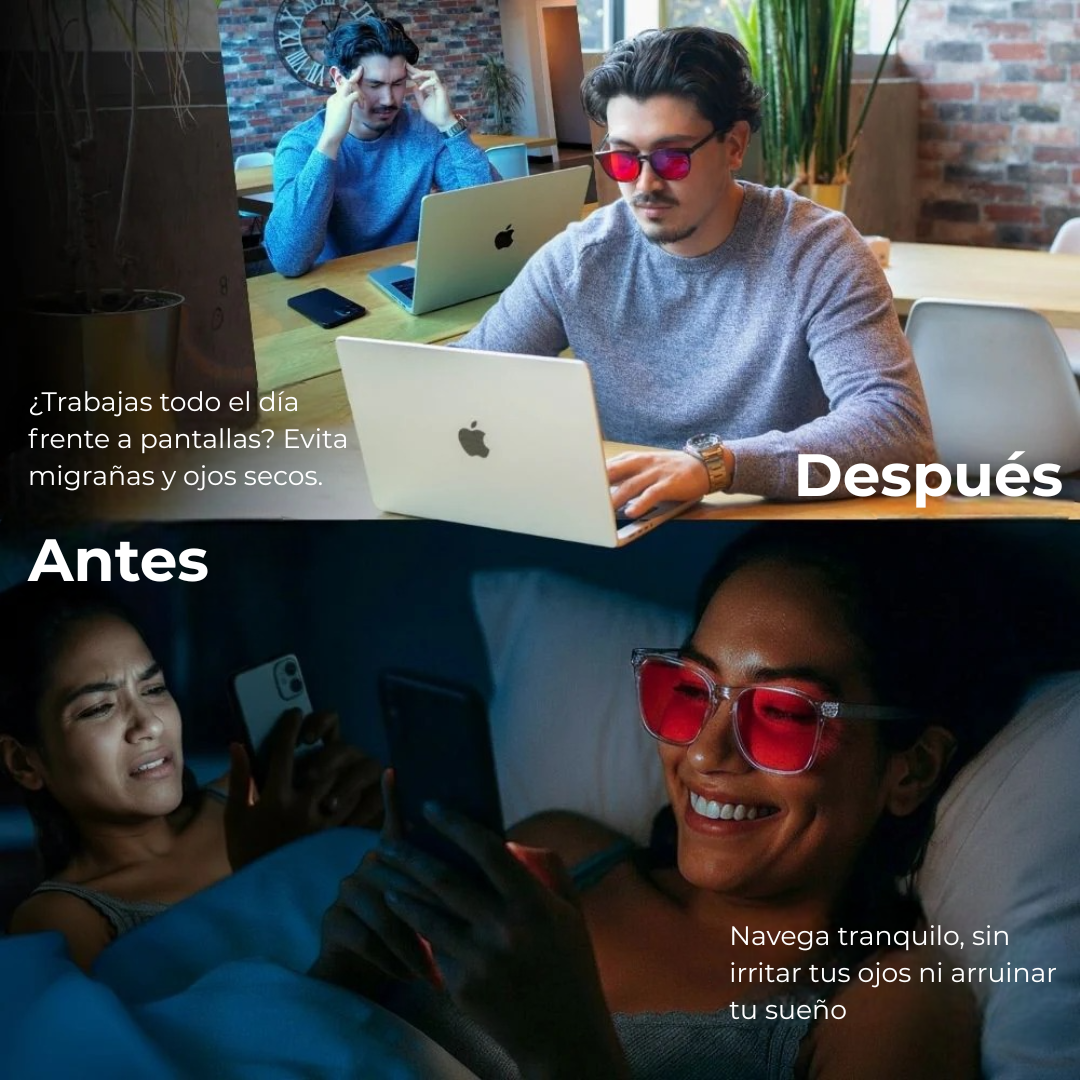 Gafas con Bloqueo de Luz Azul